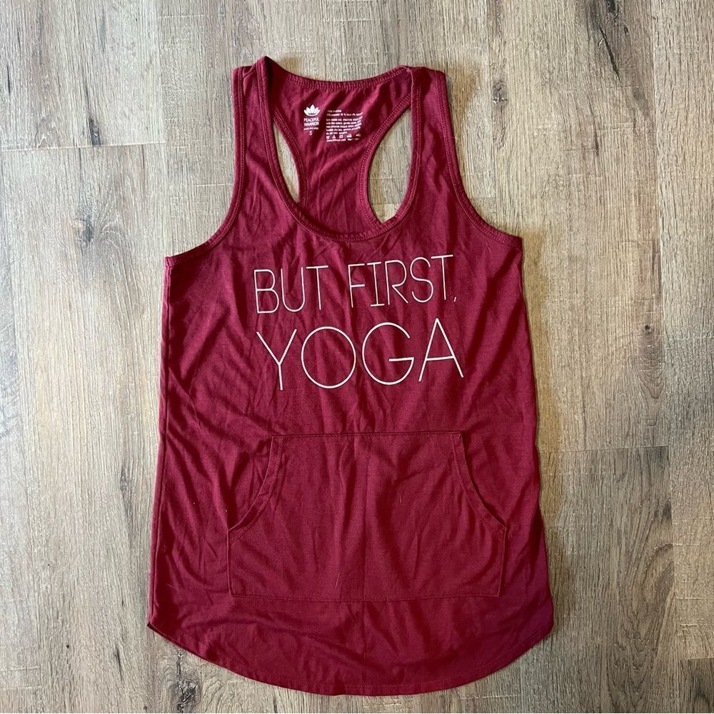 Peaceful Warrior Womens Tank S EUC